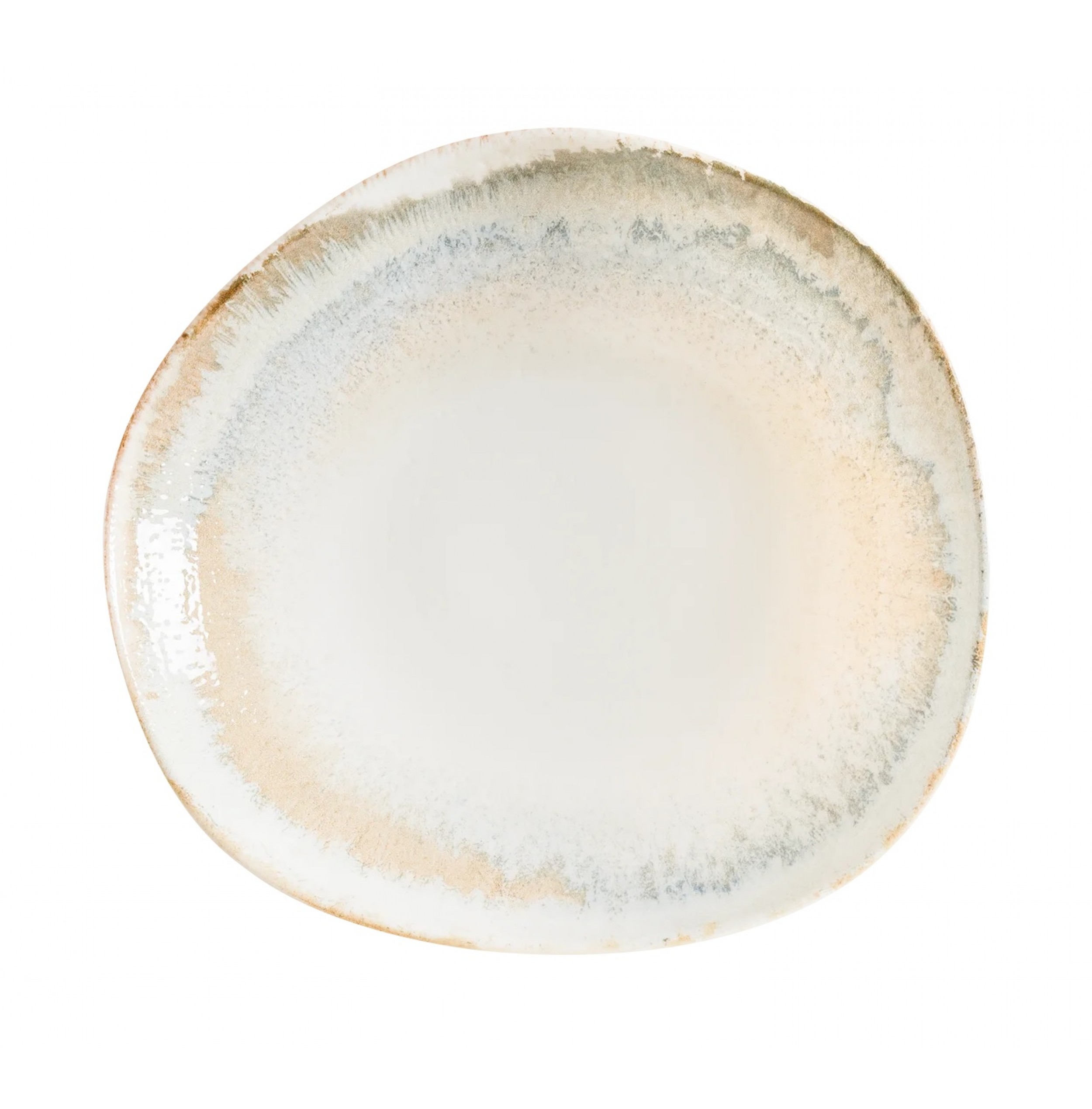 Knidos Vago Düz Tabak 25 cm